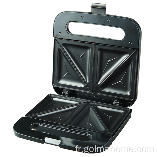 Nouveau Style Sandwich Maker Revêtement Antiadhésif Cool Touch Logement Sandwich Presse Gaufrier/Grill/Sandwich Maker